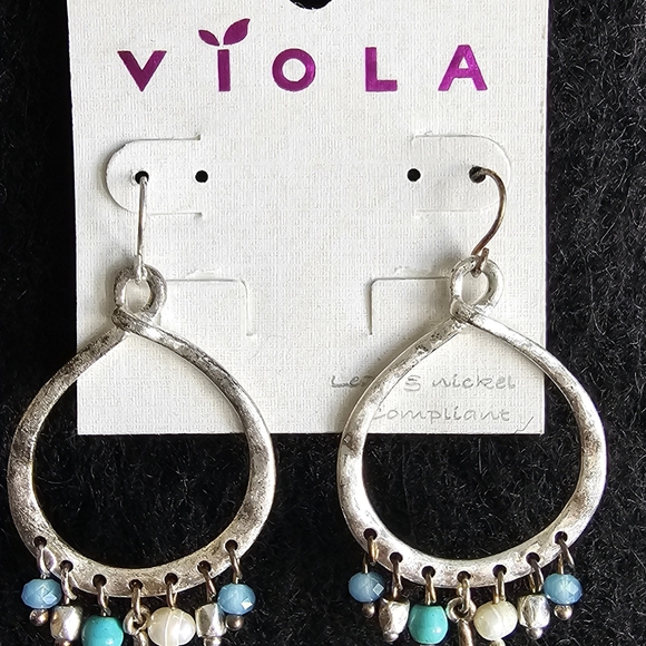 Shellfish Hoop Earrings - Picture 3 of 4